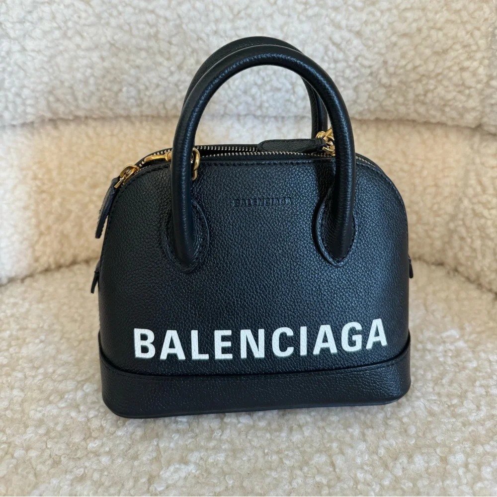 BALENCIAGA XXS VILLE TOP HANDLE BAG - Picture 2 of 11